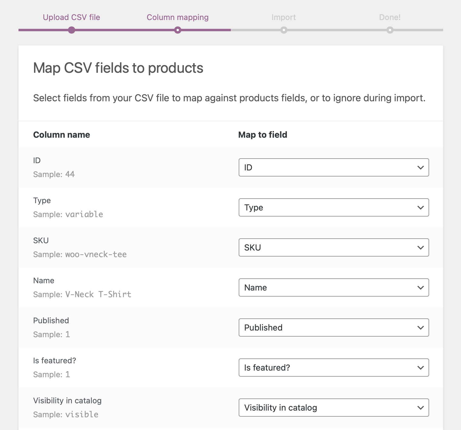 products-import-column-mapping